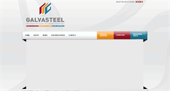 Desktop Screenshot of galvasteel.com